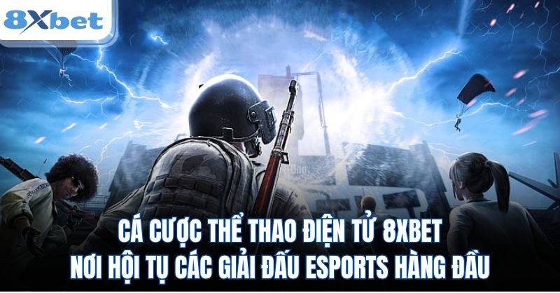 Cá cược PUBG Mobile tại 8Xbet với chiến binh battle royale và giải đấu esports hàng đầu