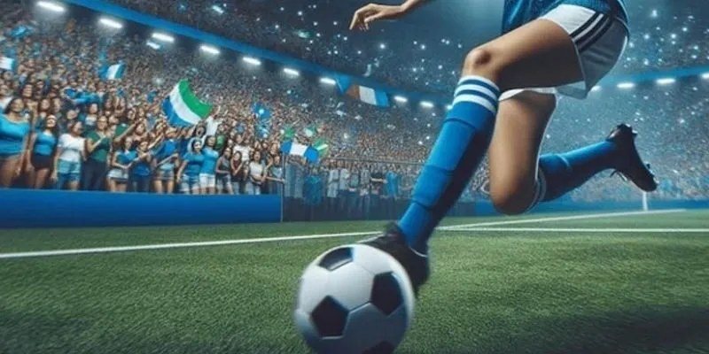 Cú sút bóng trong sân vận động đông khán giả ở 30 phút thi đấu thêm