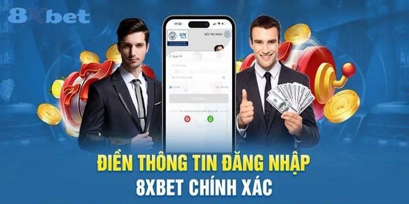 Điền thông tin đăng nhập chính xác trước khi đặt vé cược đầu tiên