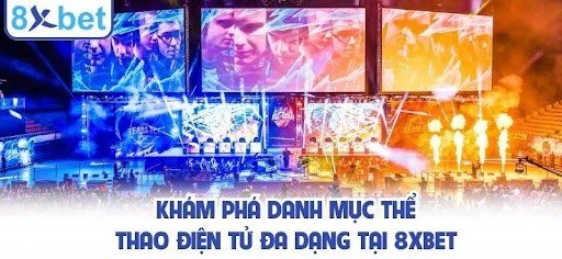 Khán đài và sân khấu rực rỡ của một giải đấu thể thao điện tử quốc tế lớn
