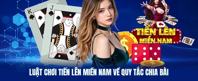 Hình minh họa quy tắc chia bài tiến lên với lá K, J và biểu tượng trò chơi