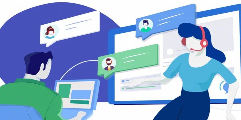 Hội viên trò chuyện trực tiếp với hỗ trợ viên qua cửa sổ Live Chat